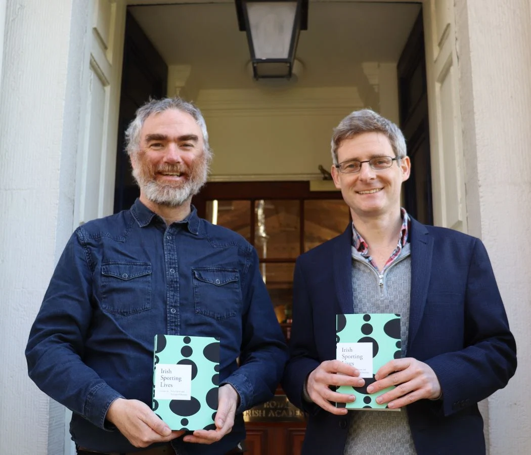 Author’s Bookshelf: Turlough O’Riordan and Terry Clavin of ‘Irish Sporting Lives’