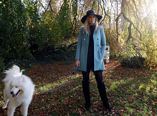 Suzie Mc Adam and dog