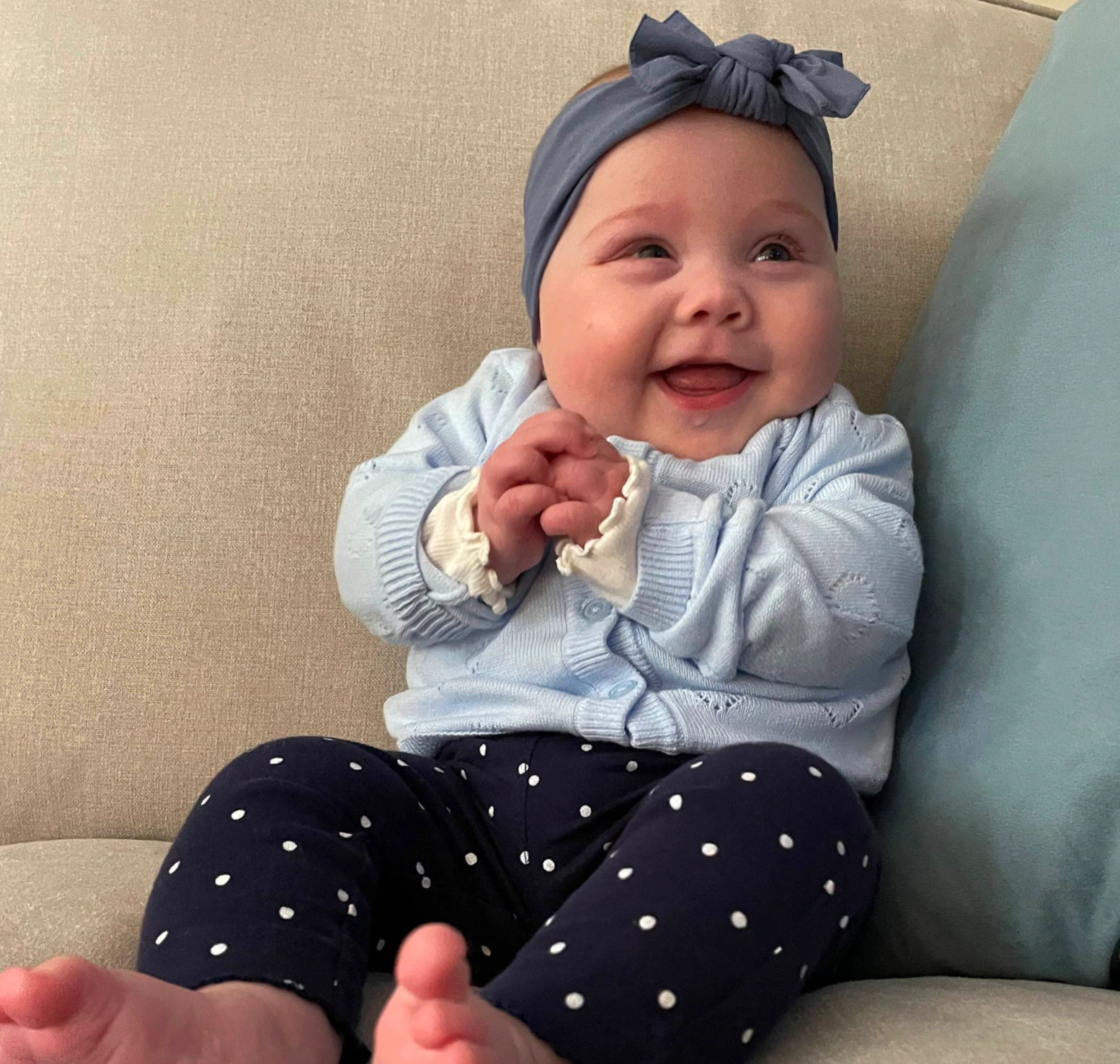 ‘We were terrified of what was to come’: Dad opens up about his daughter’s birth