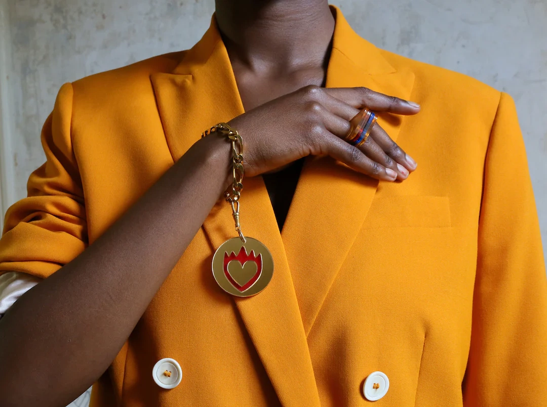 Heart-shaped jewellery