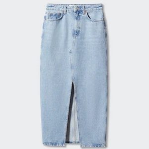 Slit Denim Skirt, €45.99, Mango