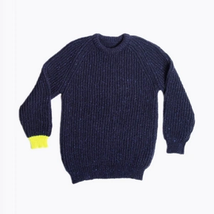 The Nü Men’s Jumper in Midnight, €260, Pearl Reddington