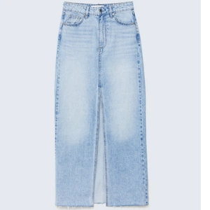 Vintage Denim Maxi Skirt, €39.99, Stradivarius