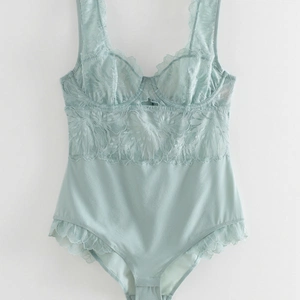 Lace Petal Detail Bodysuit, €59, &Other Stories