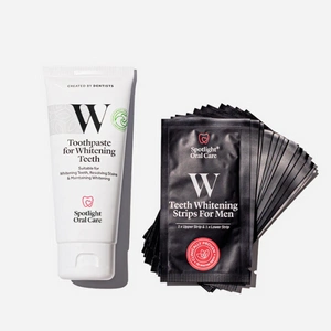 Men's Teeth Whitening Strips, €44.95, Spotlight Oralcare