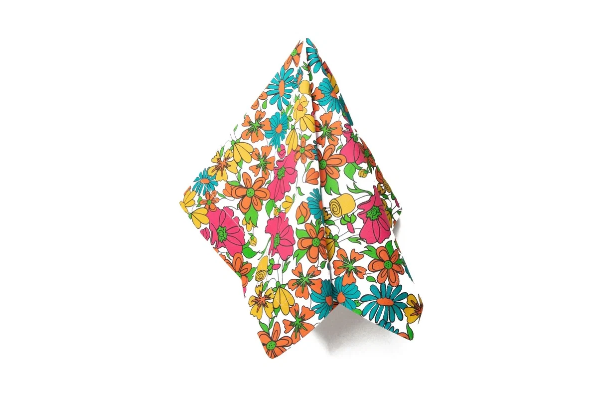 Set of 4 Floral Cotton Napkins, €20, The Designed Table