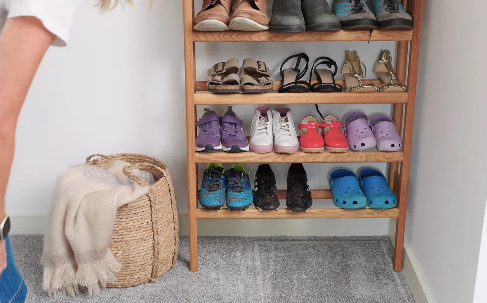 Organise your under-the-stairs area