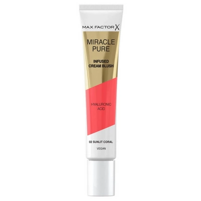 Max Factor Miracle Pure Moisturising Cream Blush in Sunlit Coral, €12.99
