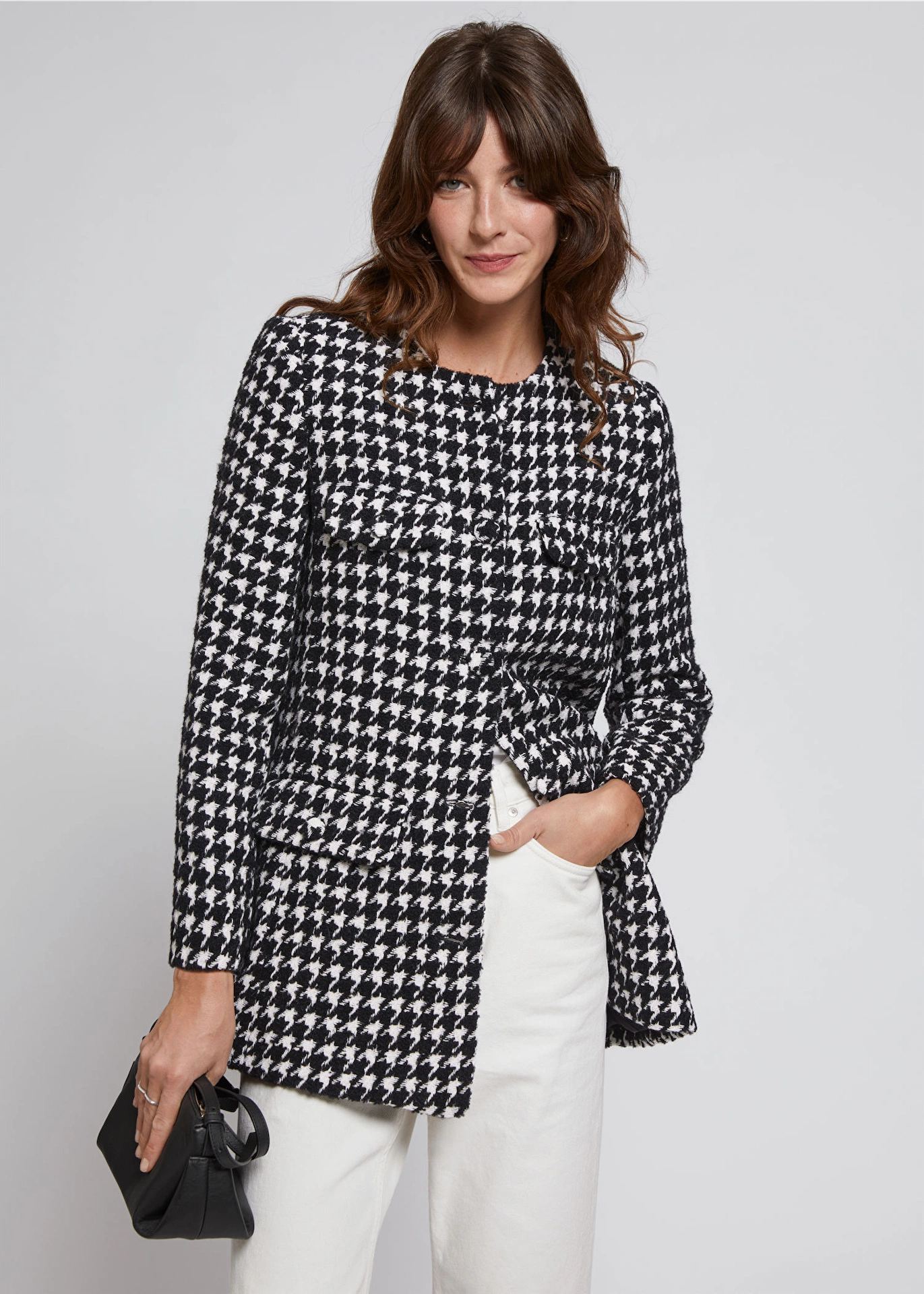 Buttoned Tweed Jacket, €199, &Other Stories