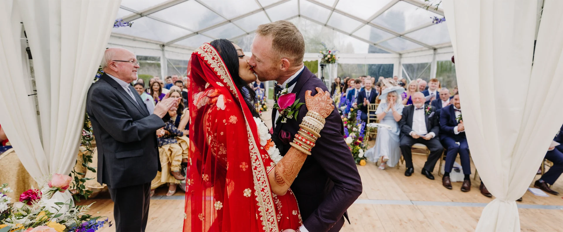 Real Weddings: Radhé and Anthony’s Indian-Irish wedding in Co Kildare