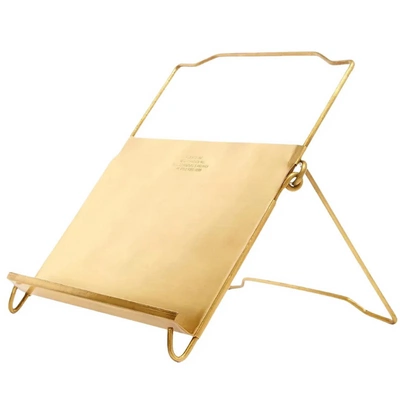 KonMari Brass Cookbook & Tablet Holder, €54