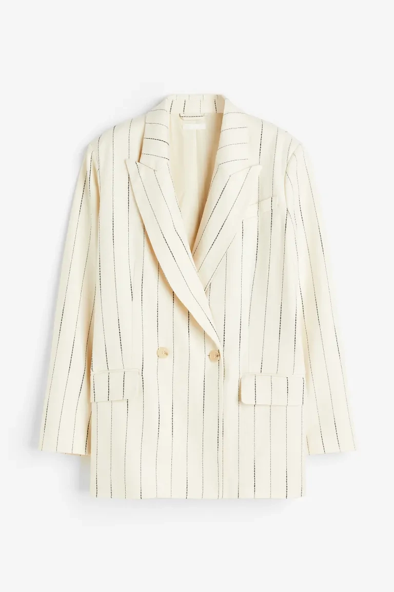 Linen-Blend Blazer, €49.99