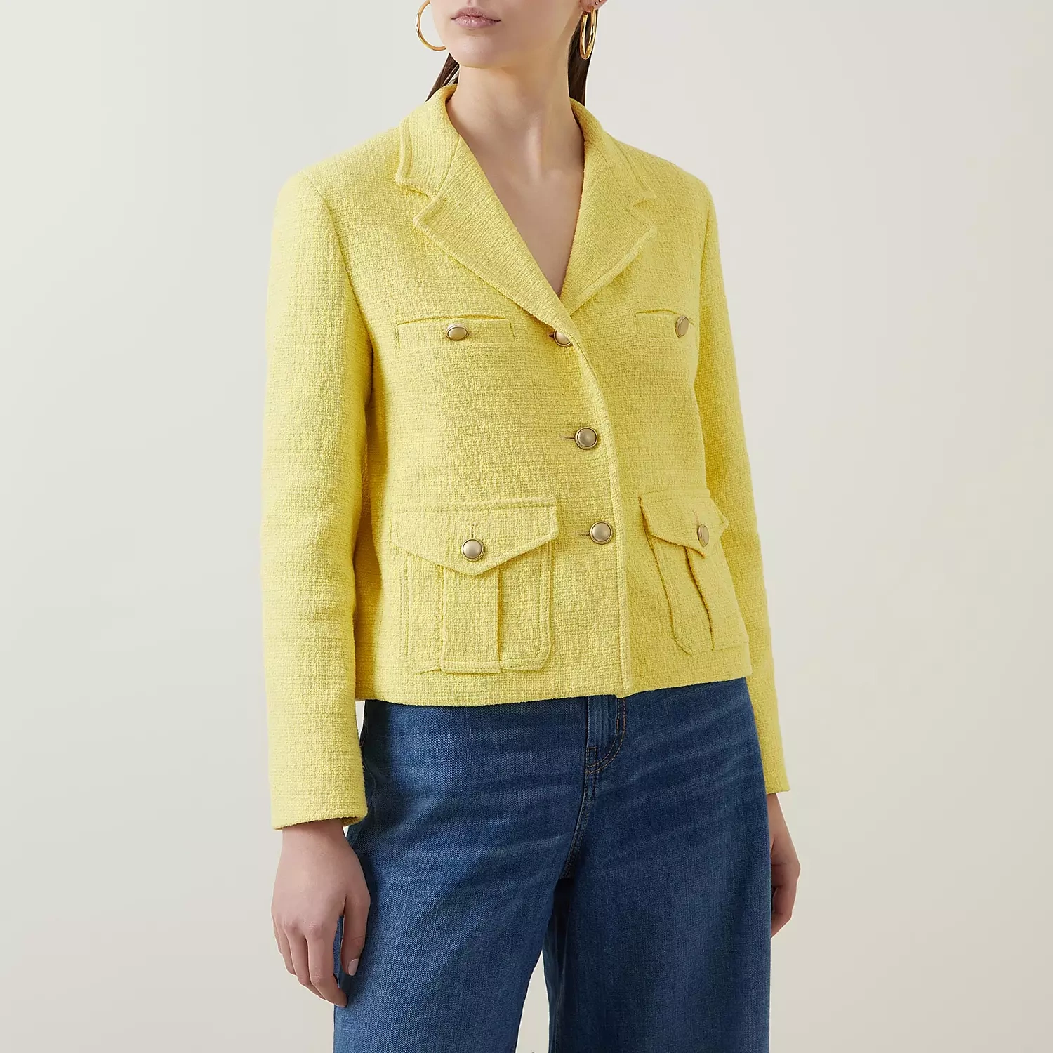 Weekend Max Mara Negelia Short Boucle Jacket, €395, Brown Thomas