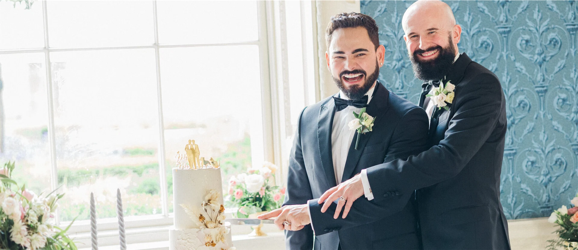 Real Weddings: Hud’Alex and John’s magical wedding at The Merrion