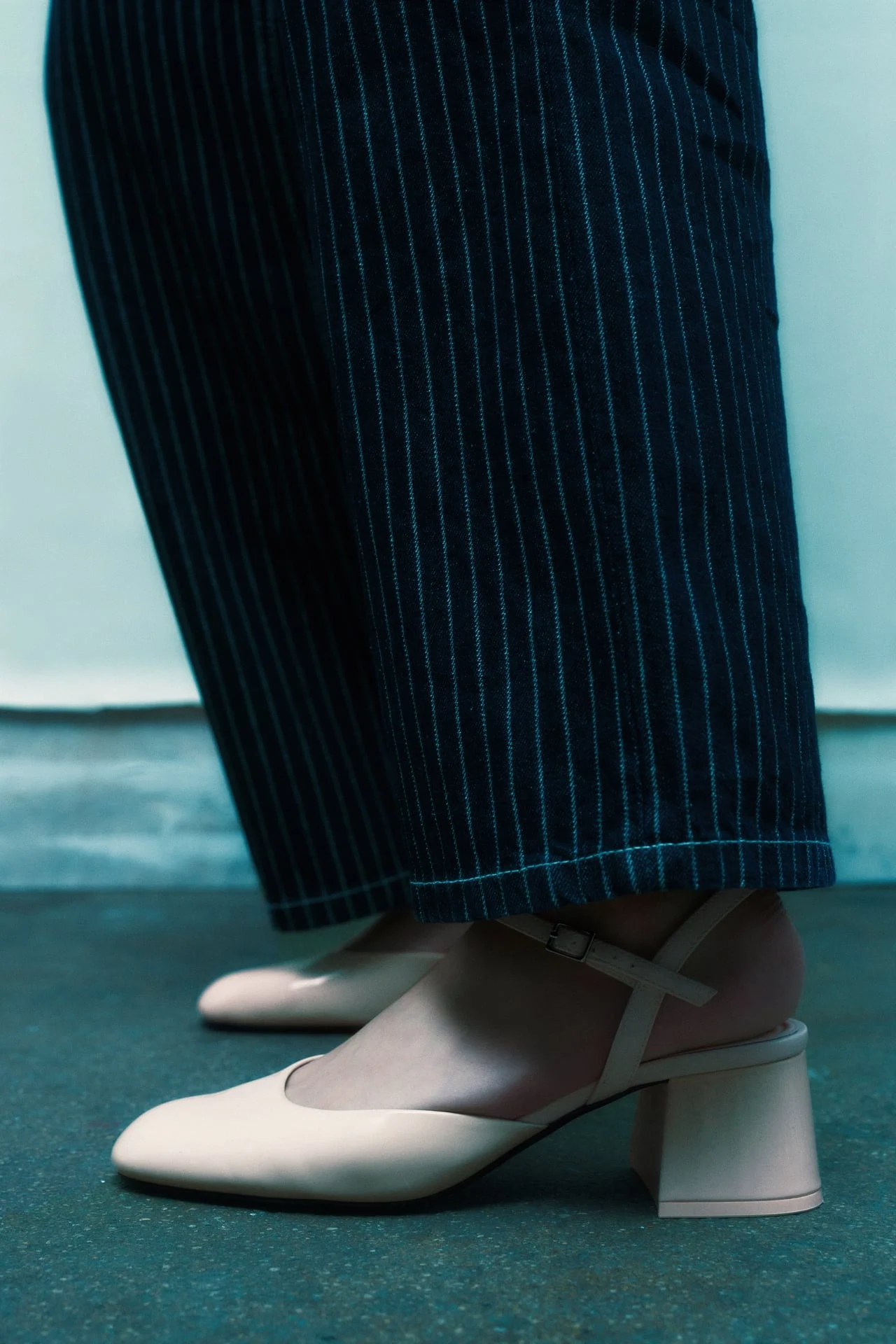 Patent Finish Block Heel, €39.95, ZARA