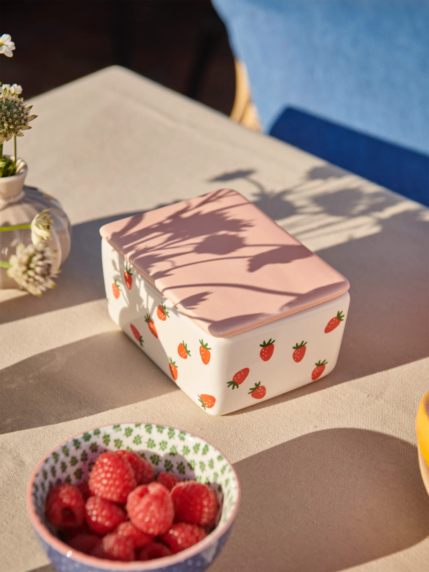 Butter dish, €6.86; Bowl, €3.28