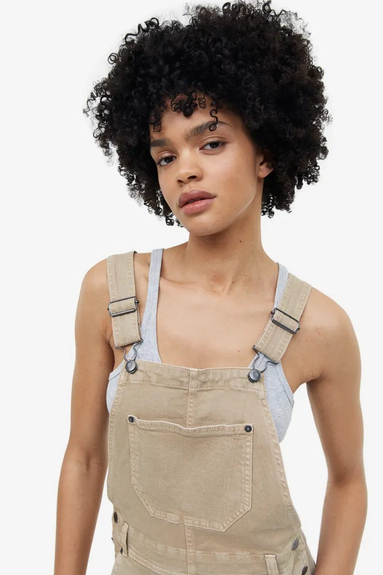 Denim Dungarees, €49.99, H&M