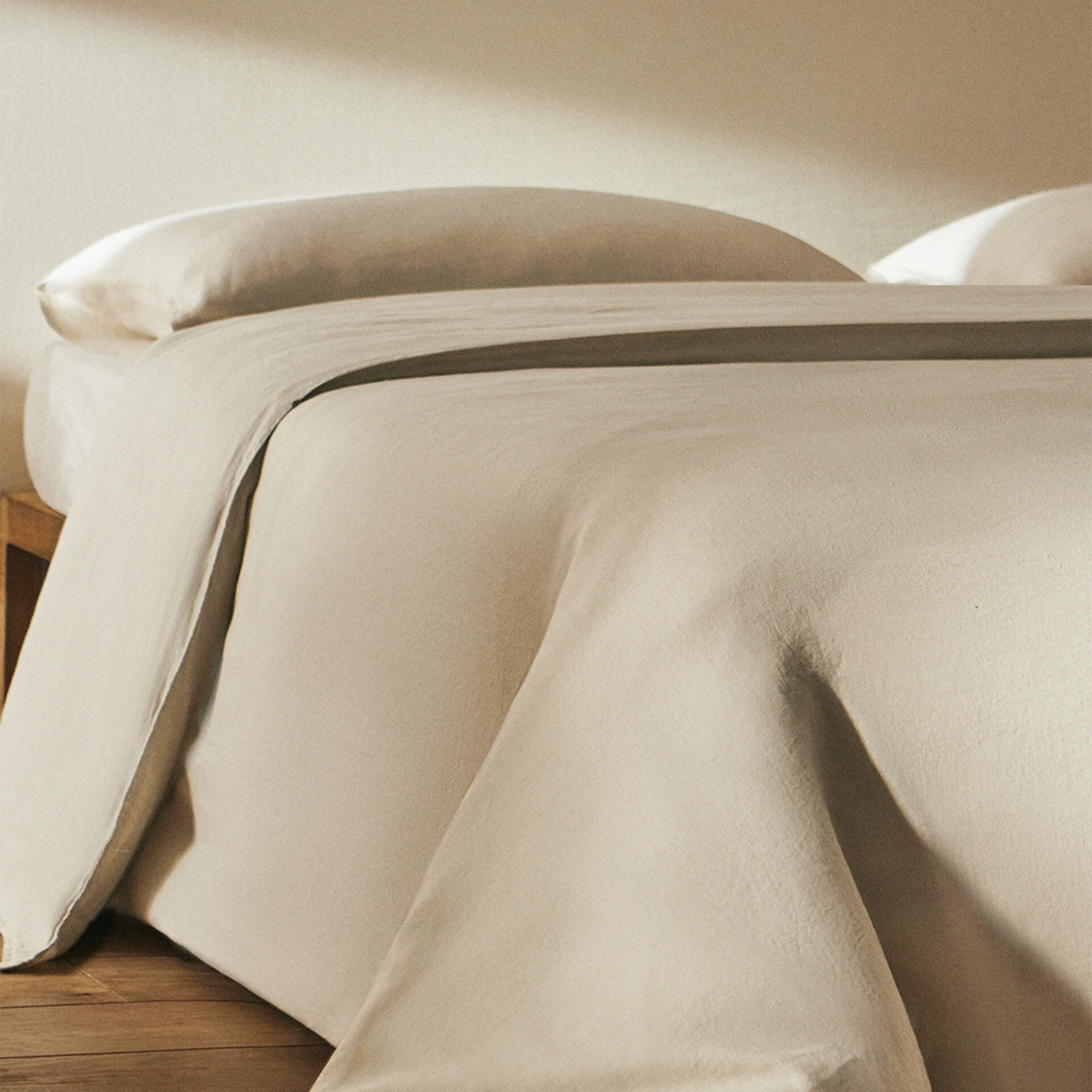 Washed Linen Duvet Cover, €69.99-€119.99, Zara Home