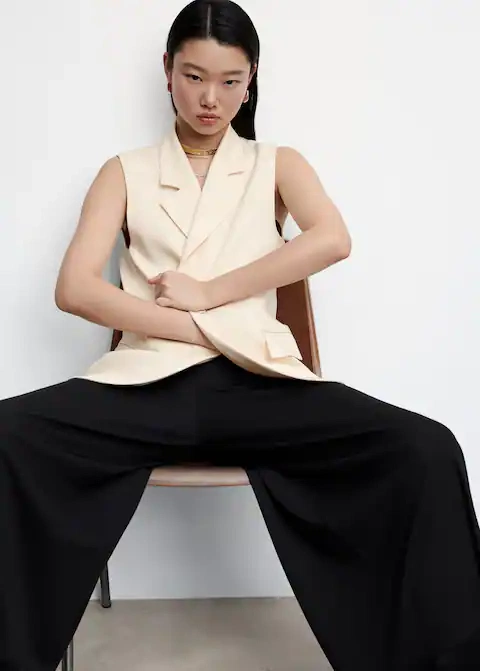 Mango Pocketed Waistcoat, €69.99