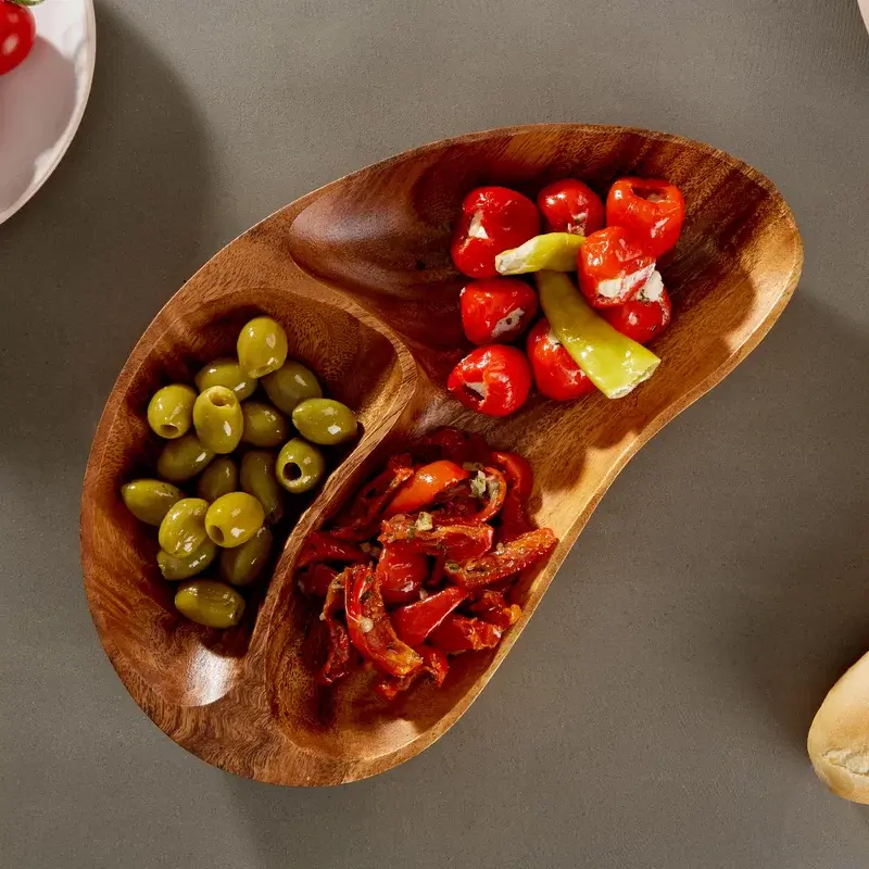 Wayfair, Alpen Home Flaherty Wood Divided Serving Dish, €38.45