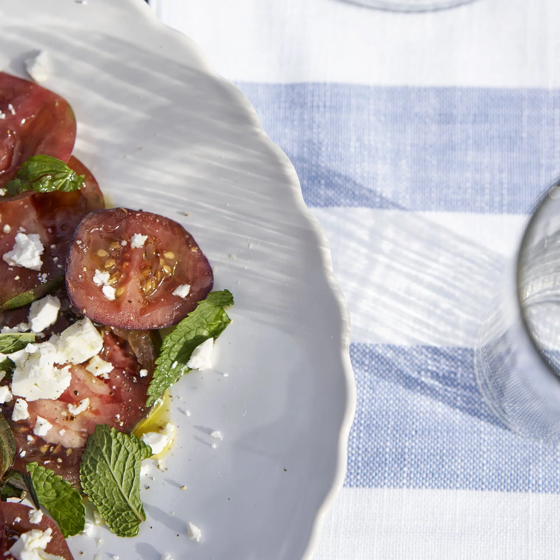 The White Company, Portobello Scalloped Oval Serving Platter, €85