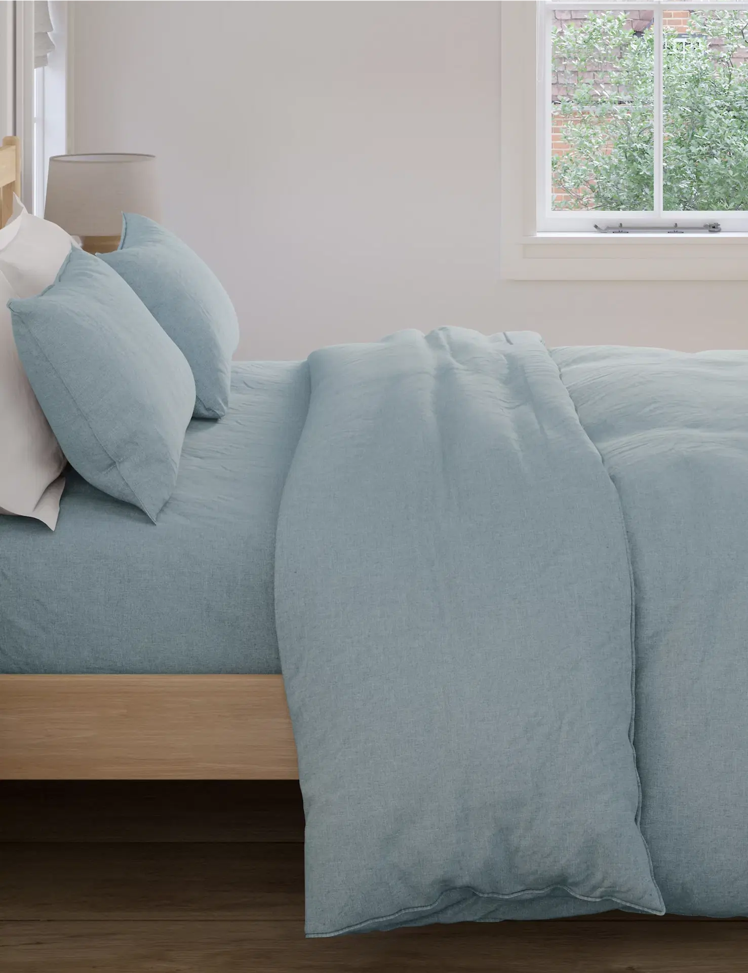 Pure Linen Bedding Set, €105-€140, M&S