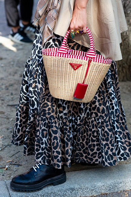 Are you a beach girl or a city girl? These basket bags work for both