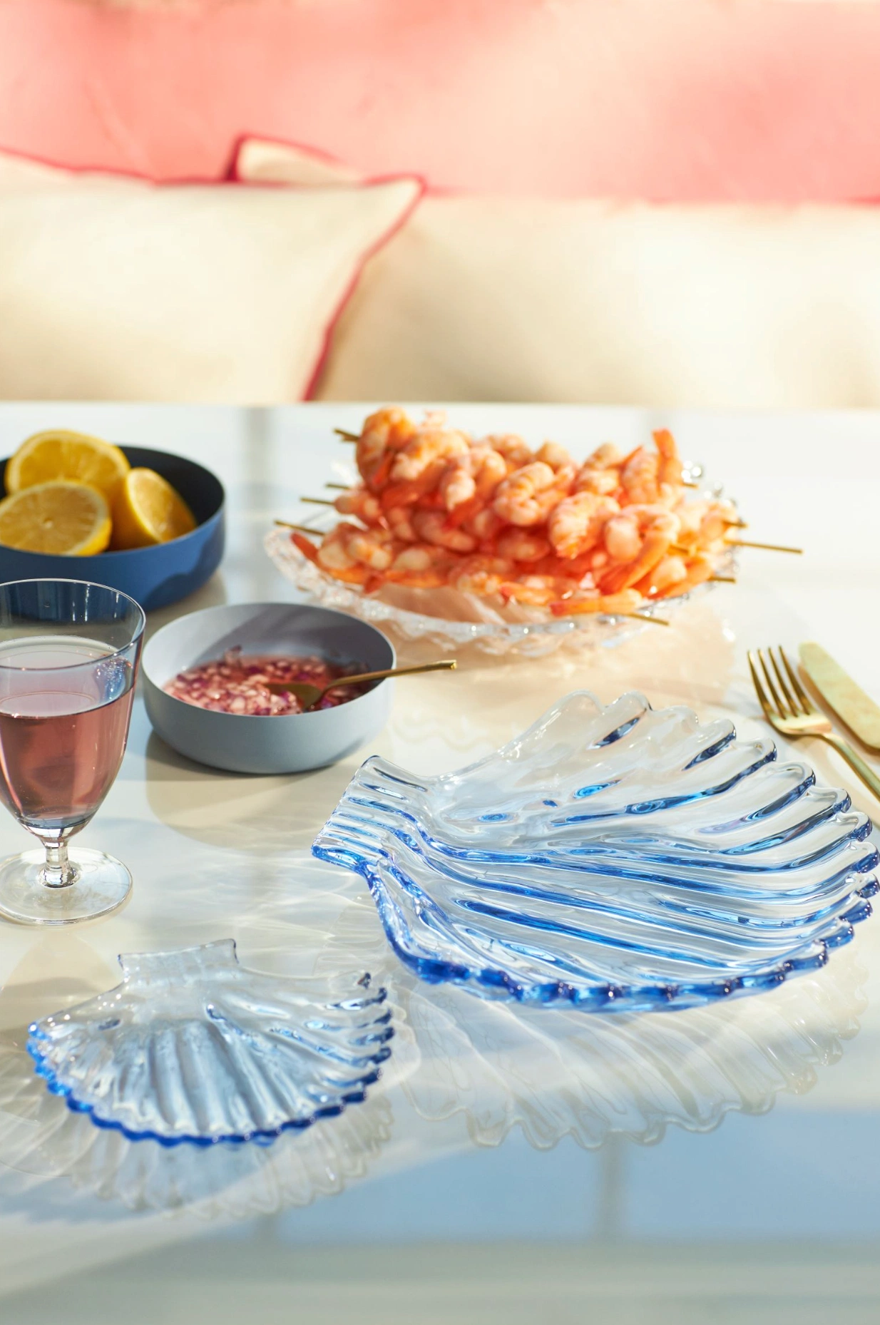 Shell-shaped glass dish, €9.99, H&M