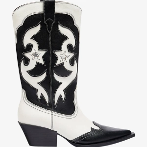 Pull & Bear Embellished Cowboy/Biker Boots, €49.99, Zalando
