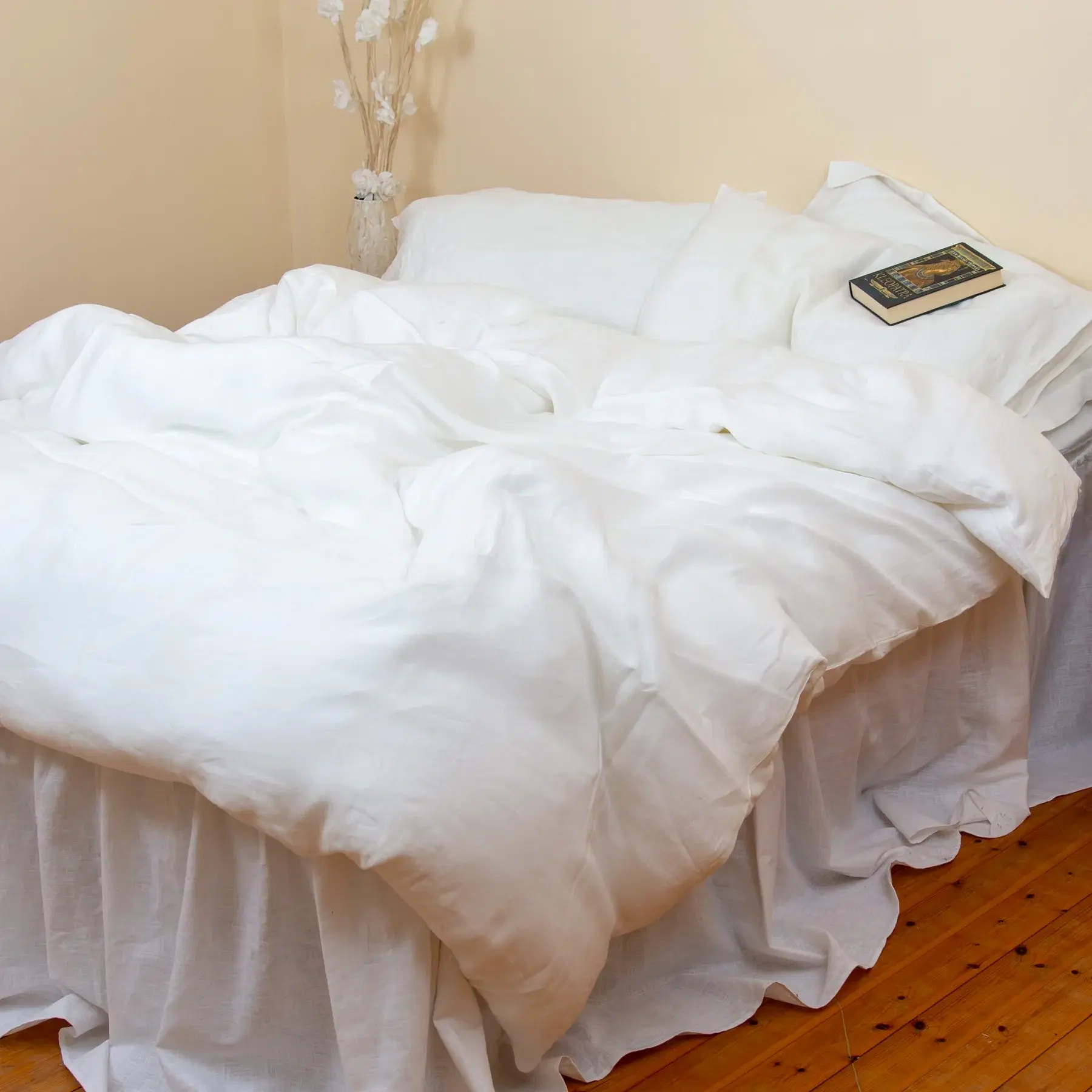 Luxury Linen Duvet Cover, €129.95, Pure Linen