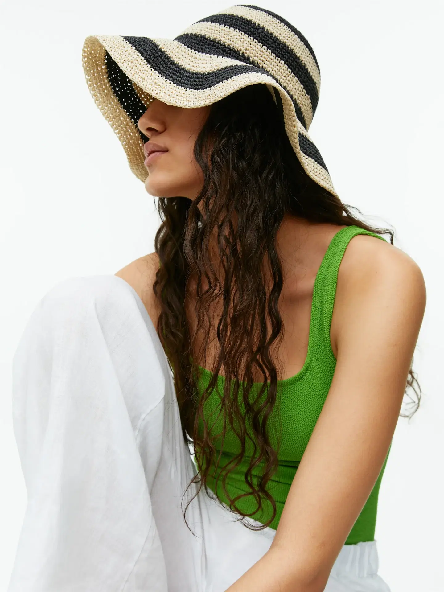 1/4favourites.icon.add.accessibility Crochet Straw Hat, €49, Arket