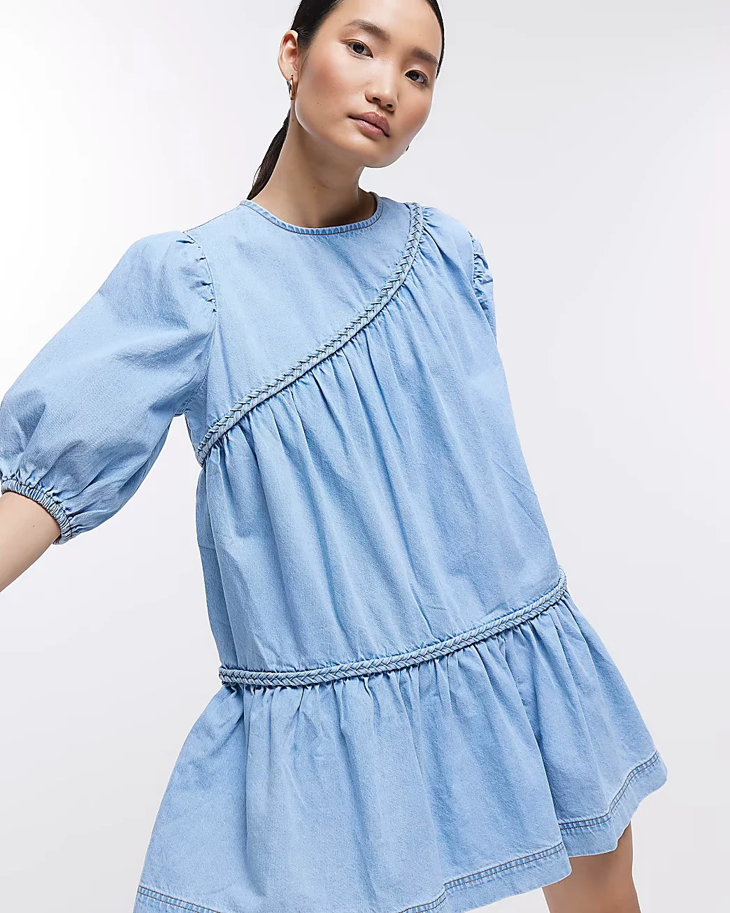River Island, Denim Smock Dress, €67