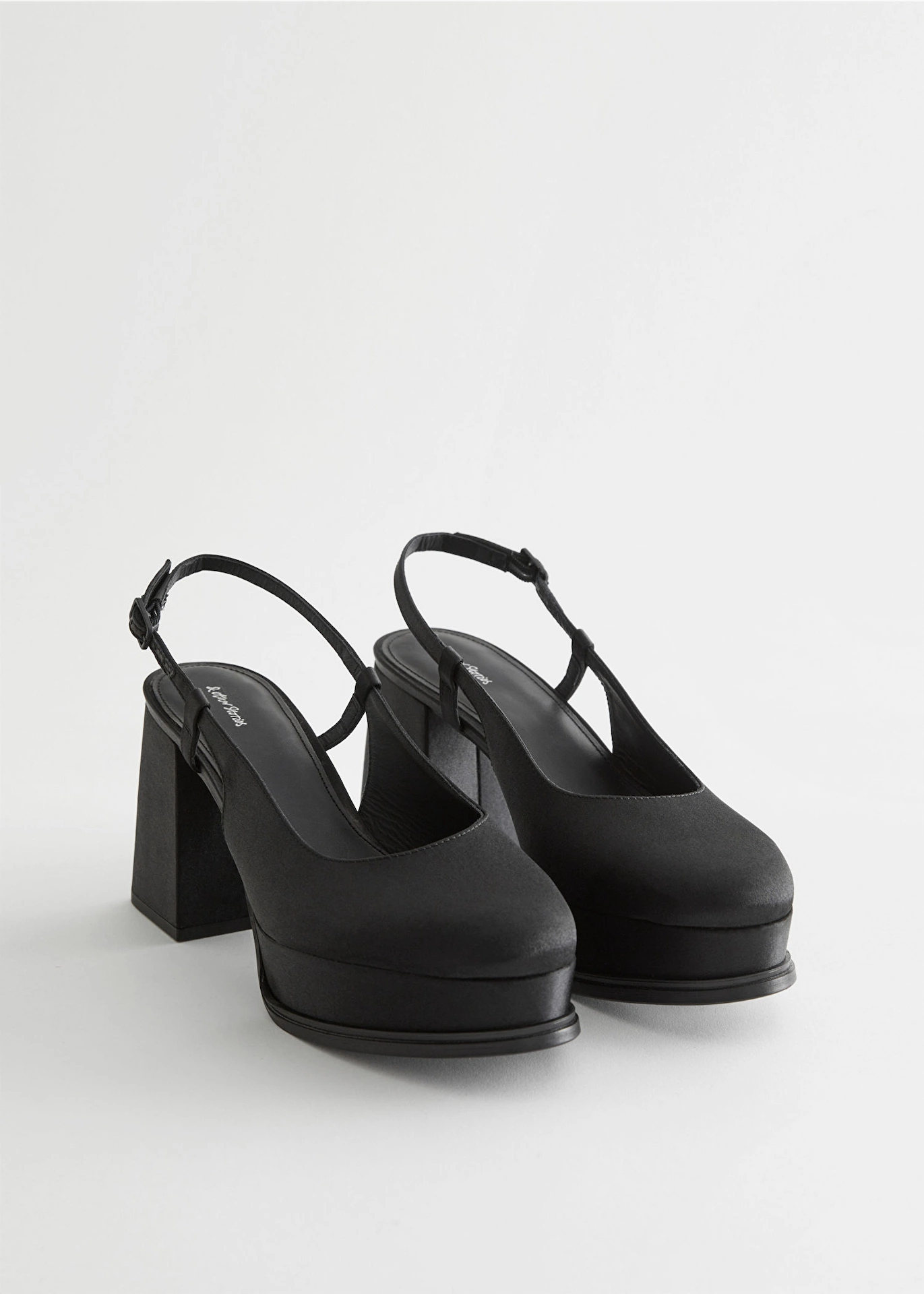 Flared Heel Platform Slingbacks, €110, &Other Stories