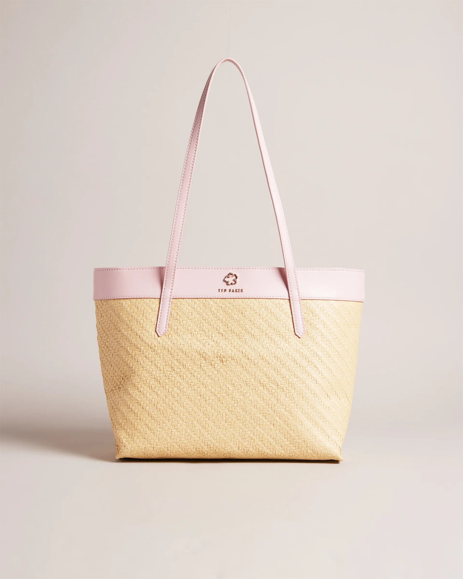 Magdar Magnolia Eyelet Woven Tote Bag, €145, Ted Baker