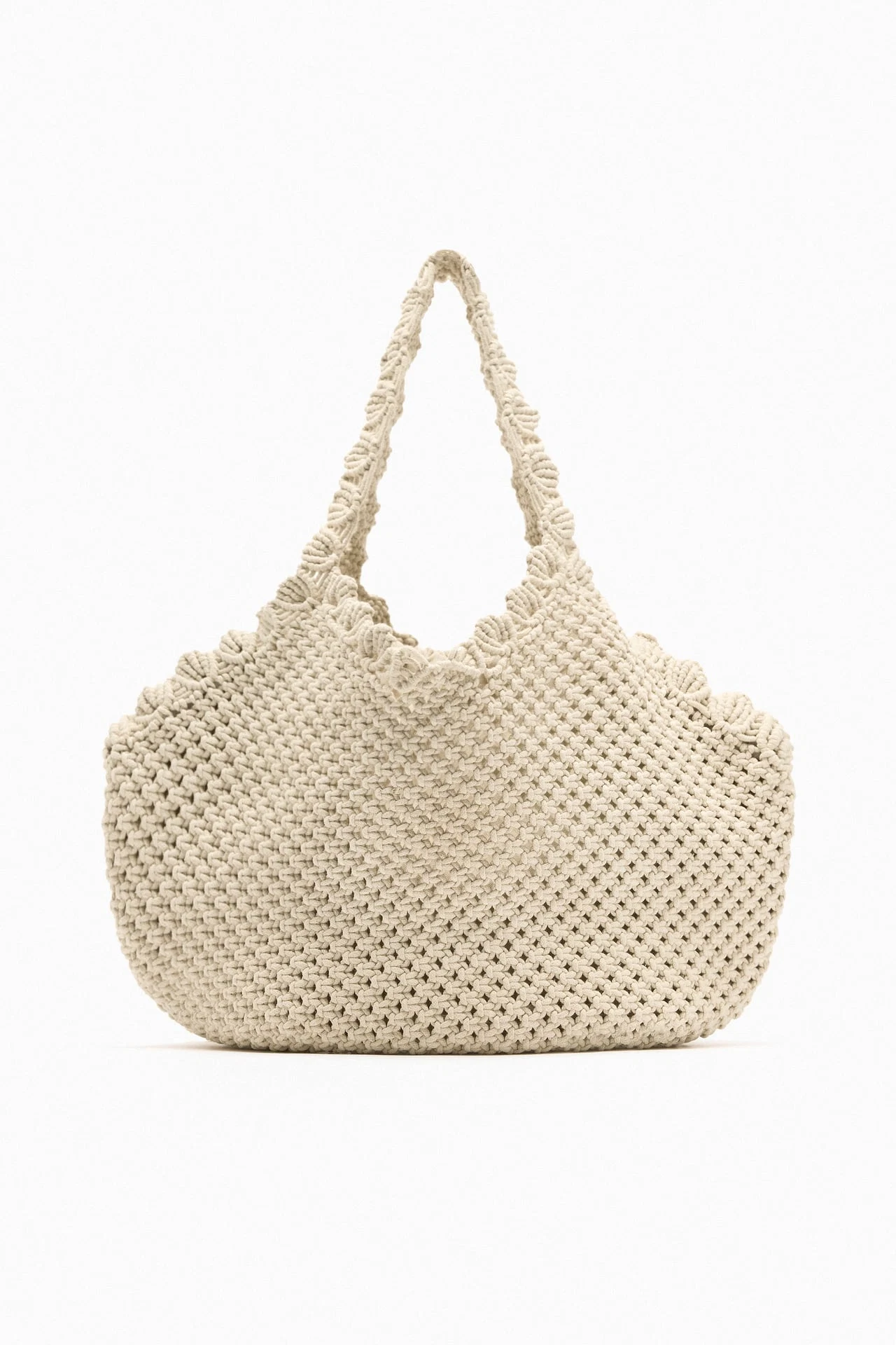 Zara, Macramé Tote Bag, €59.99