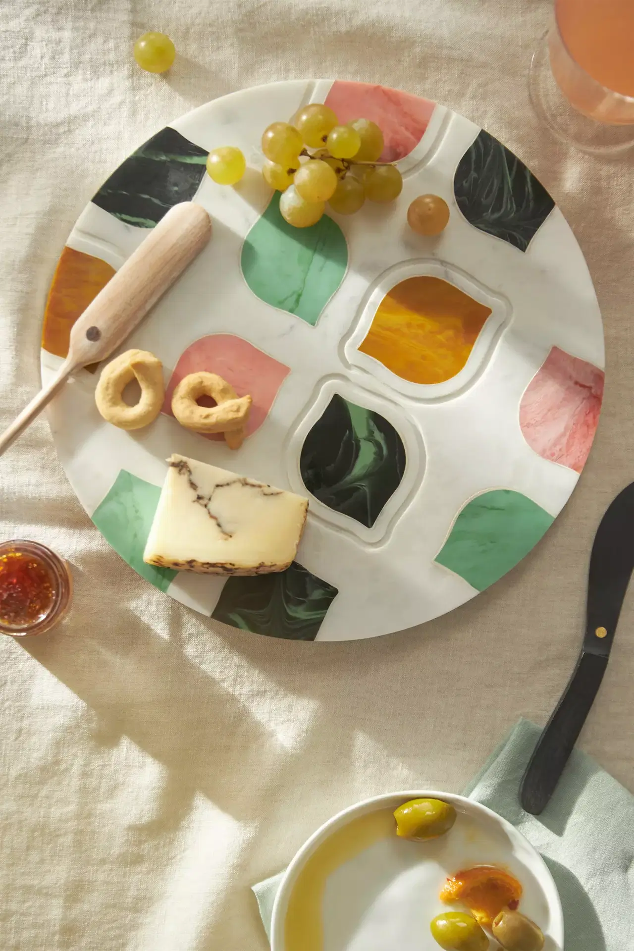 Anthropologie, Peyton Round Marble Cheese Board, €80