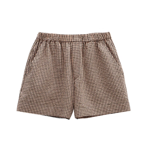 Margot Cotton Gingham Boxer Shorts, €64, Hush