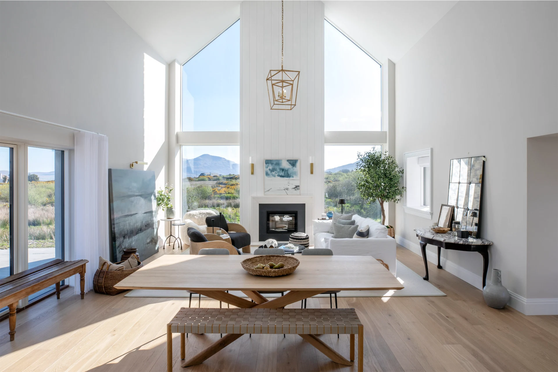 This stunning Connemara home makes the most of its incredible views with earthy tones and organic textures