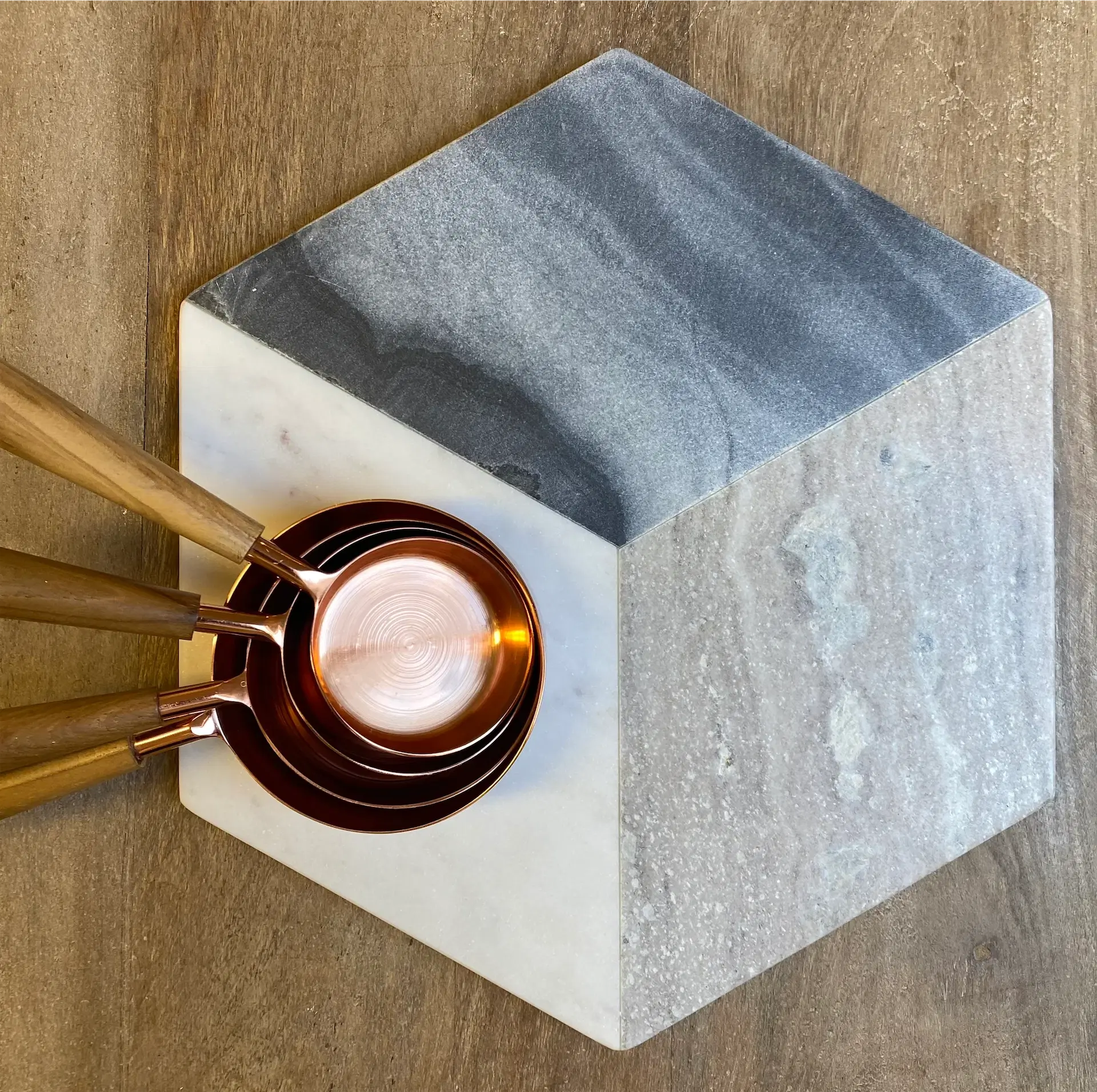 DWELL, Marble Hexagon Board, €45