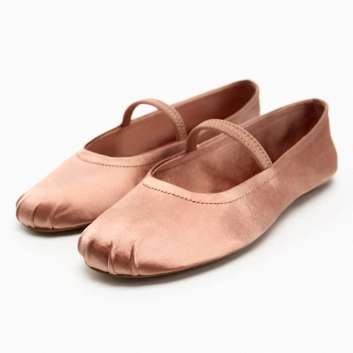 Zara Satin Ballerina Flats, €29.95