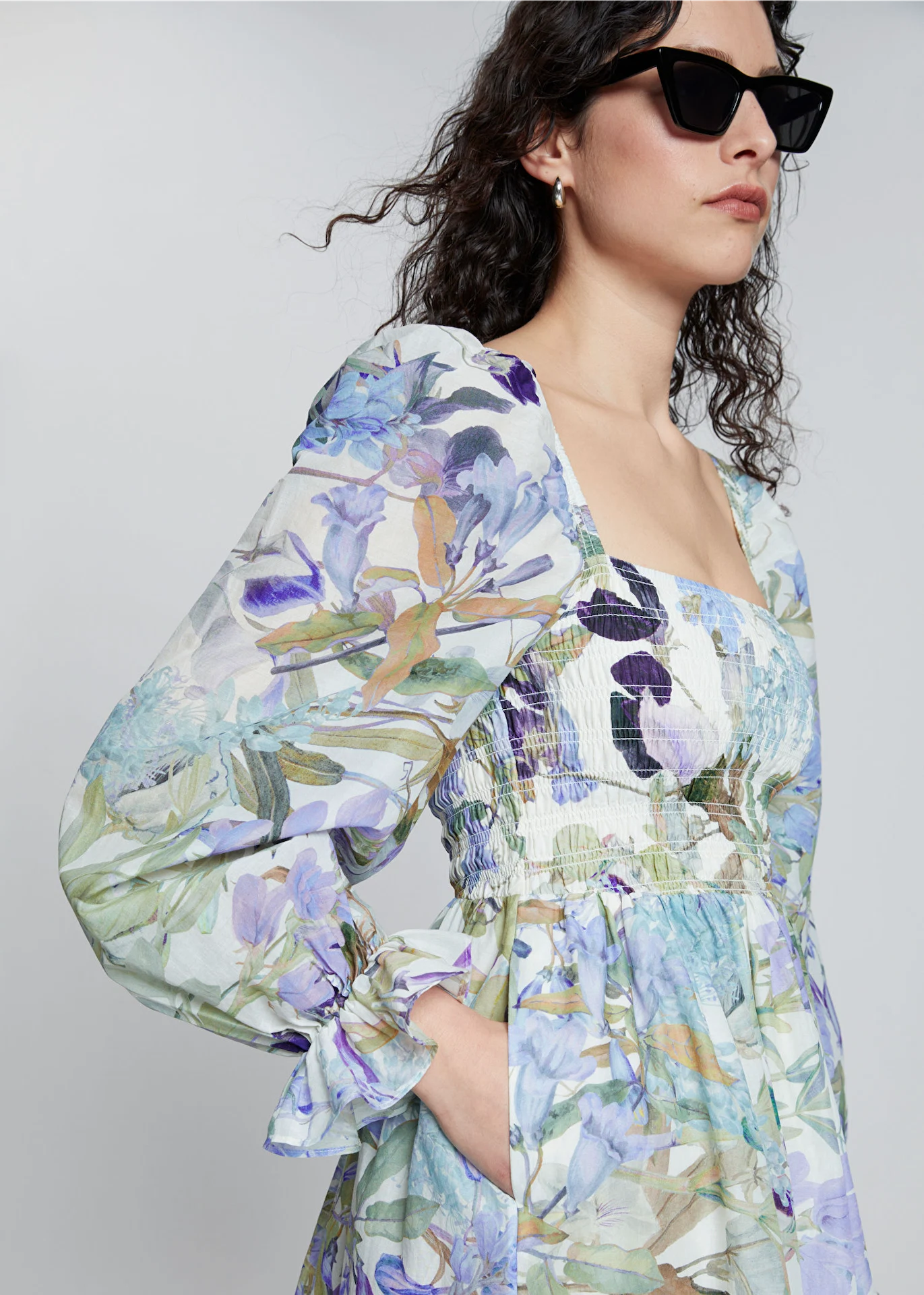 & Other Stories, Smocked Mini Dress, €55