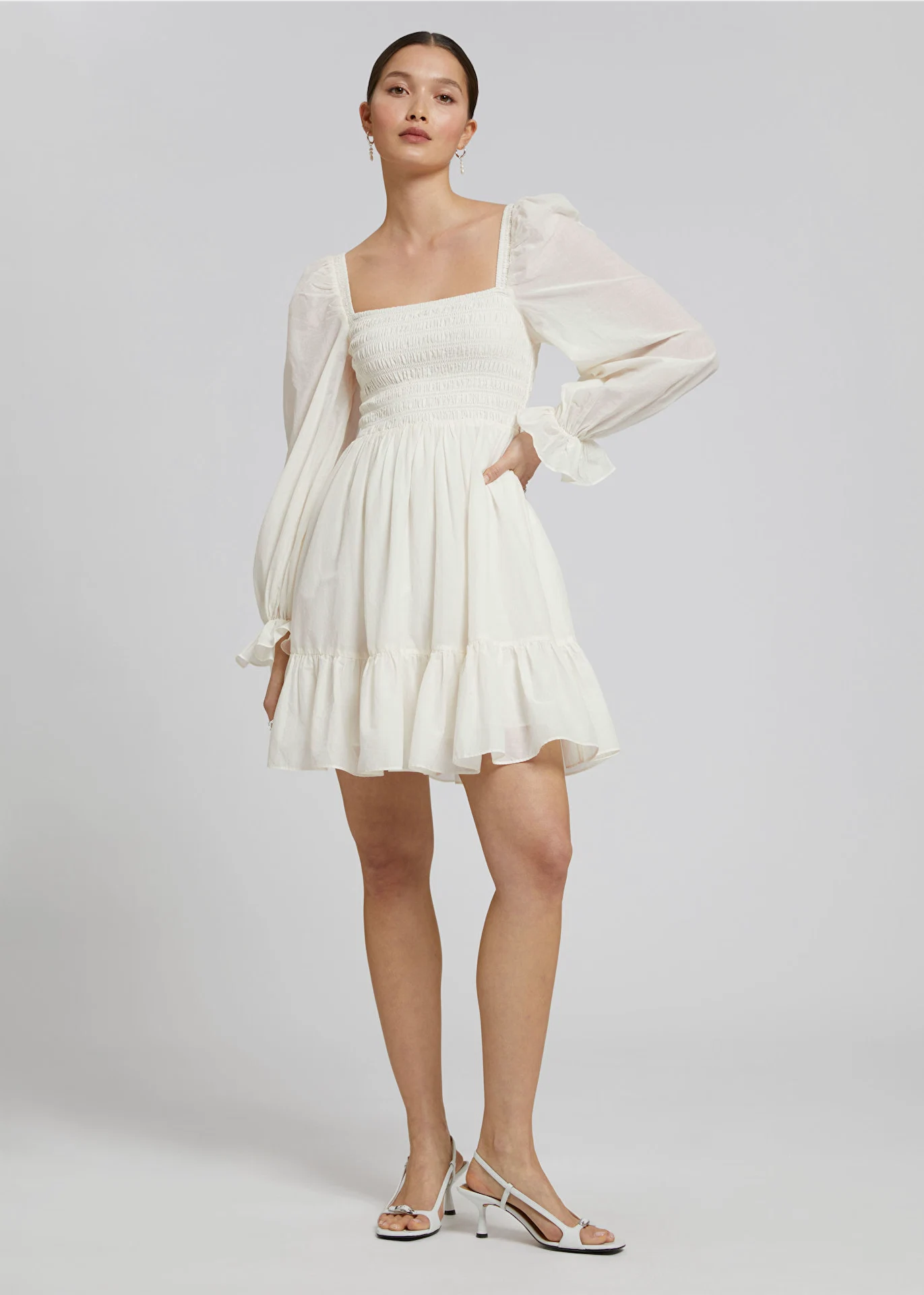 & Other Stories, Smocked Mini Dress, €79