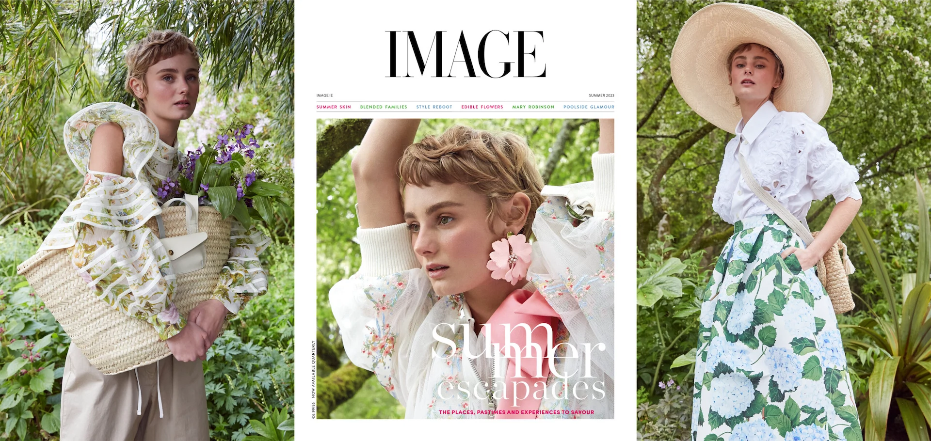 Behind the scenes of the IMAGE Summer fashion shoot