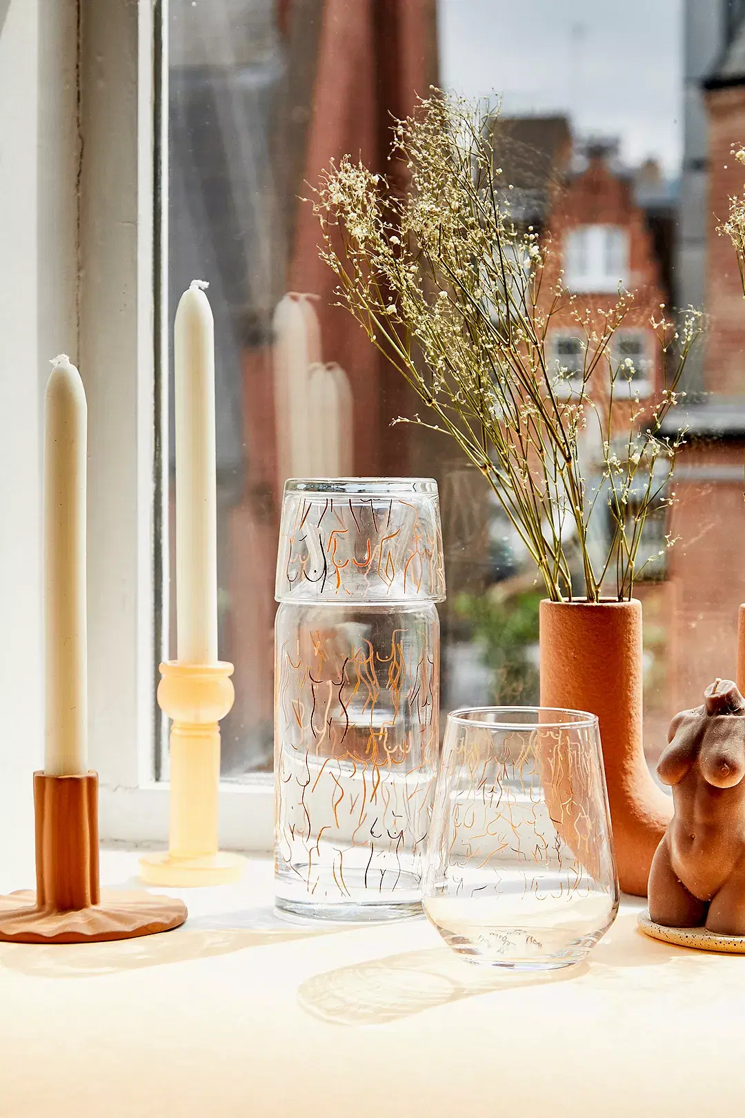 Urban Outfitters, Female Form Carafe Set, €6