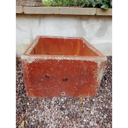 Salt glazed stone trough, estimate €100 - €200