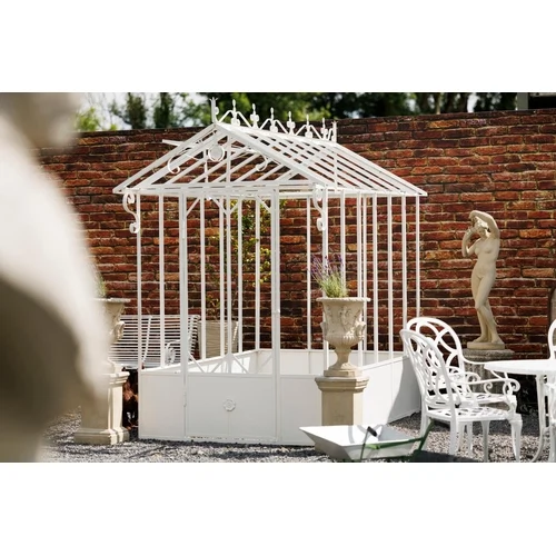 Hand forged wrought iron French green house, estimate €3,000 - €6,000