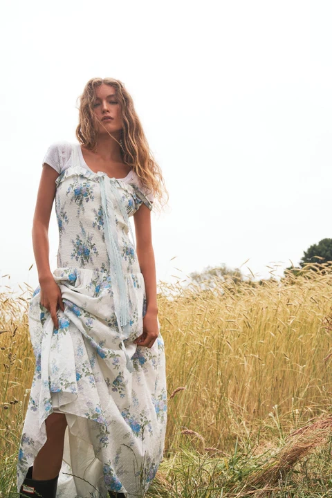 Love Shack Fancy Bello Maxi Dress, €350
