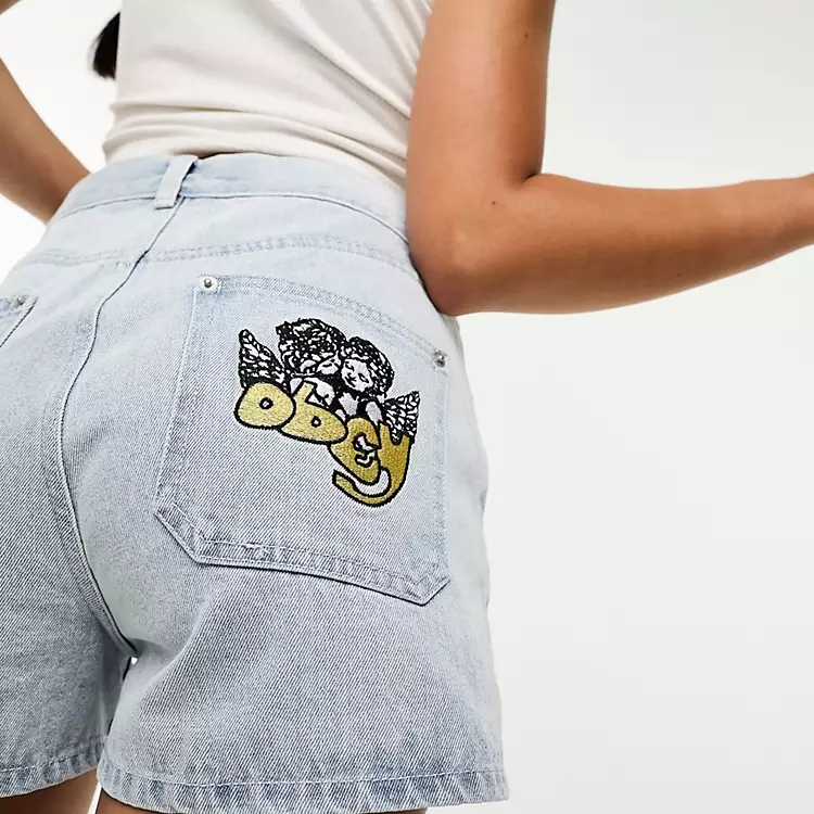 Obey via ASOS, Julia Denim Shorts, €100