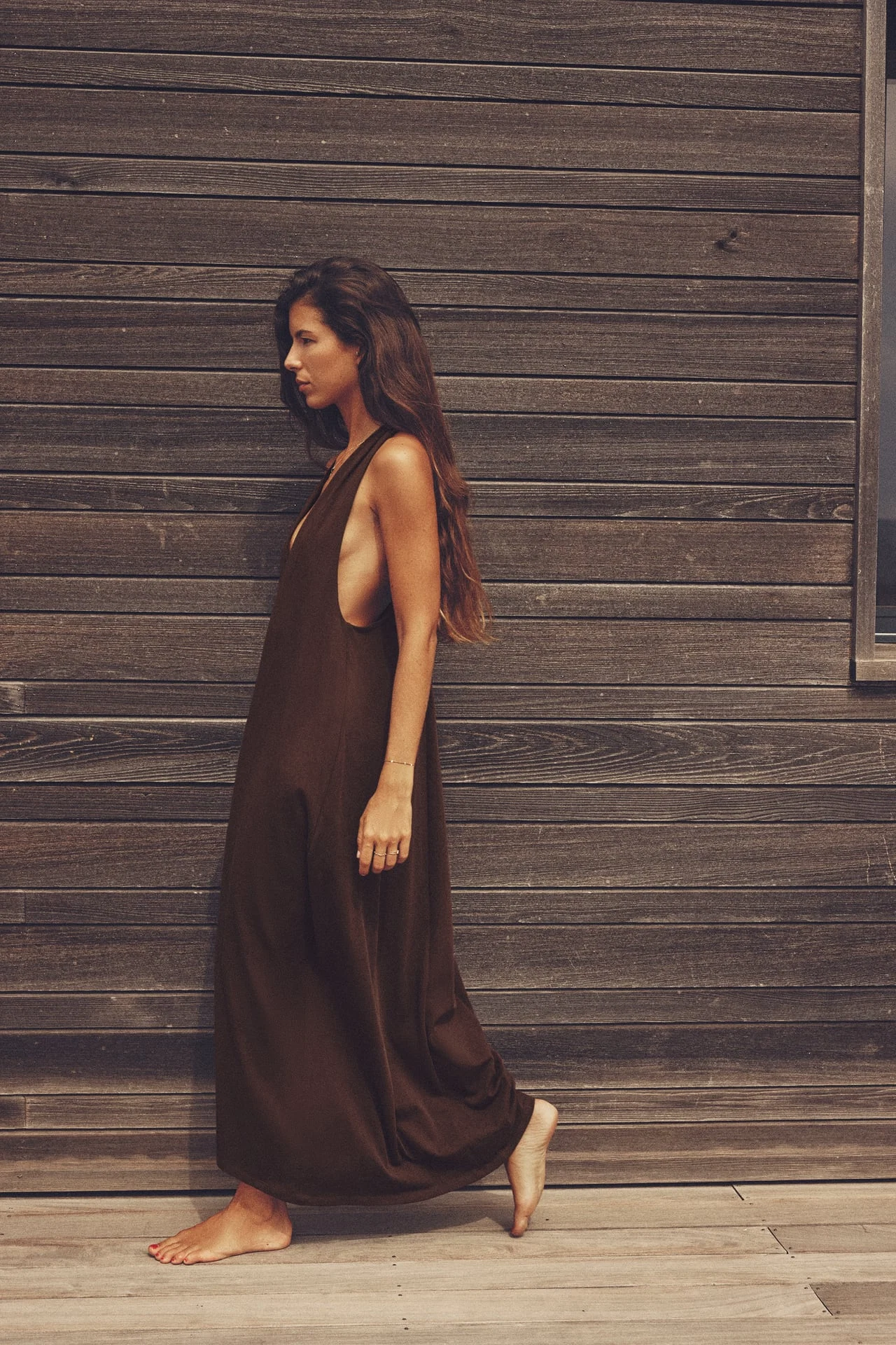 HEAVY COTTON COCOON DRESS, €25.95 