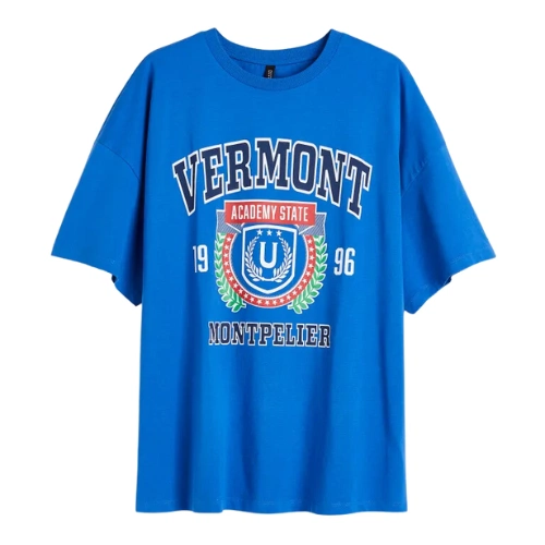 Oversized printed T-shirt, €11